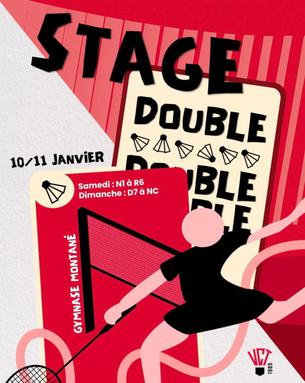 Stage adultes double VCT31